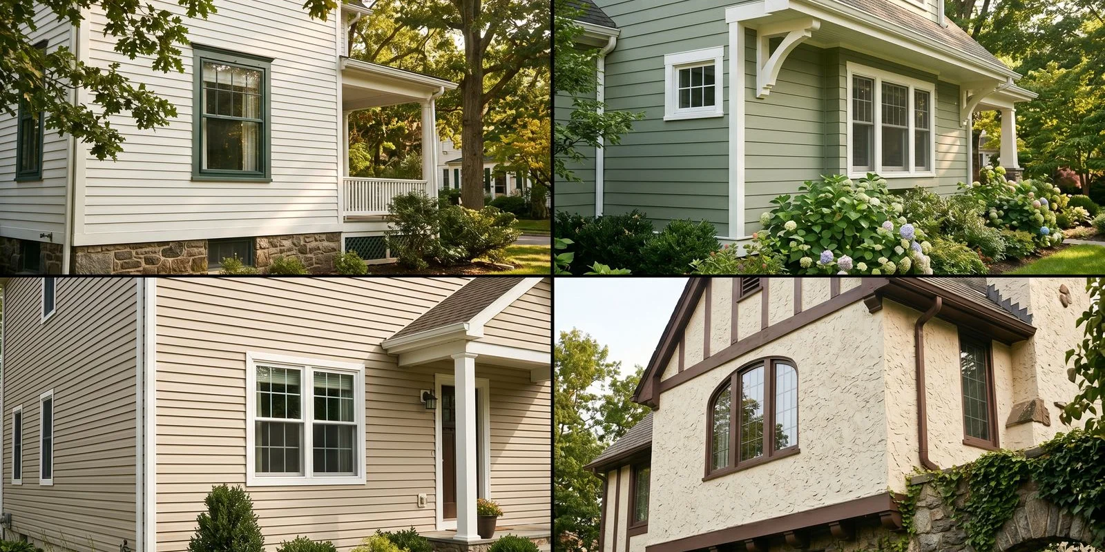 Painted siding types in Northern NJ