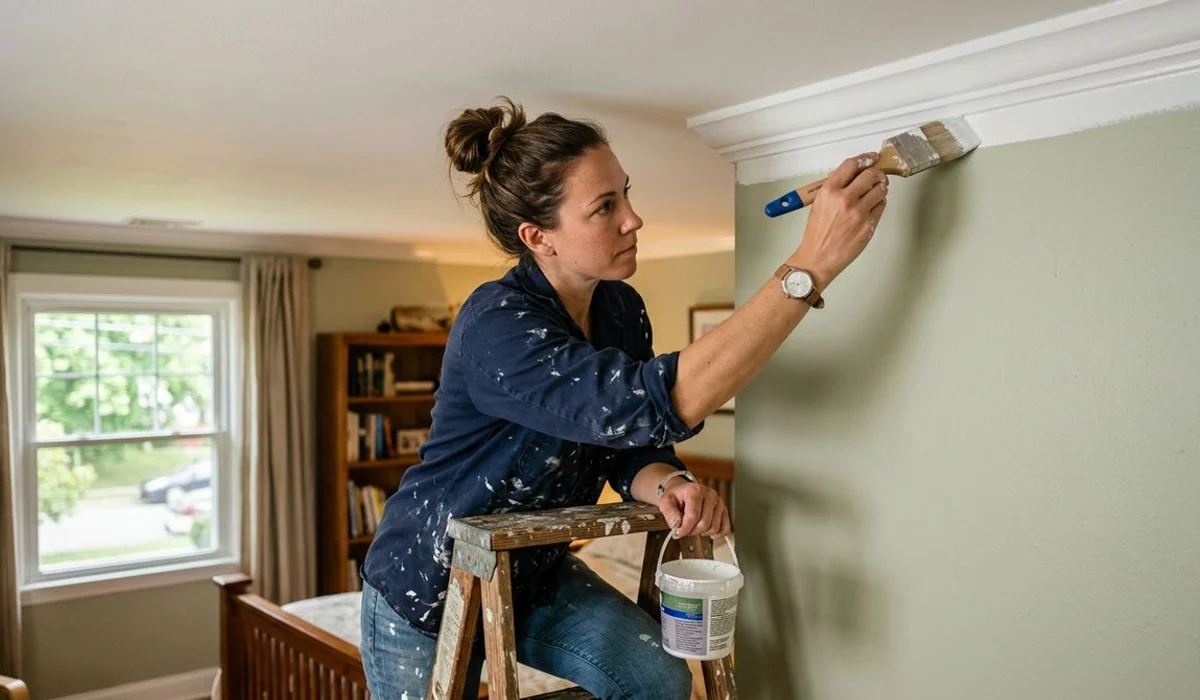 Professional cutline next to DIY attempt